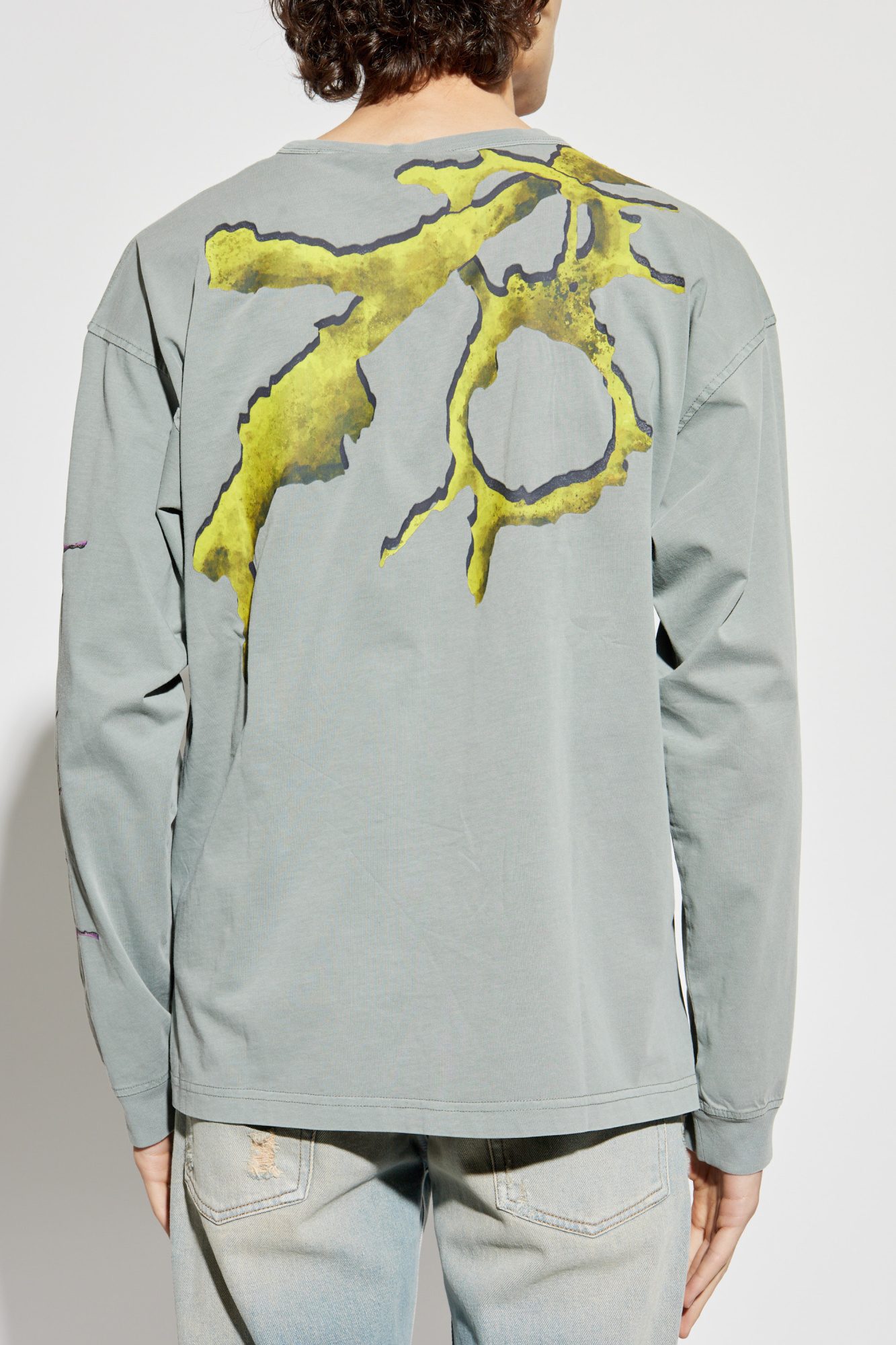 Grey T-shirt T-BOXT-LS-R12 Diesel - Vitkac Canada
